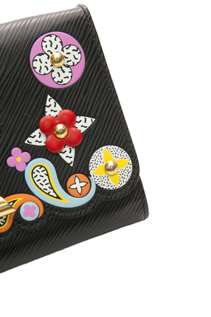 Mechanical Flowers Twist Wallet On Chain Bag