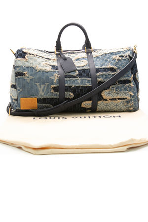 x Nigo Denim Keepall 50 Bandouliere Bag