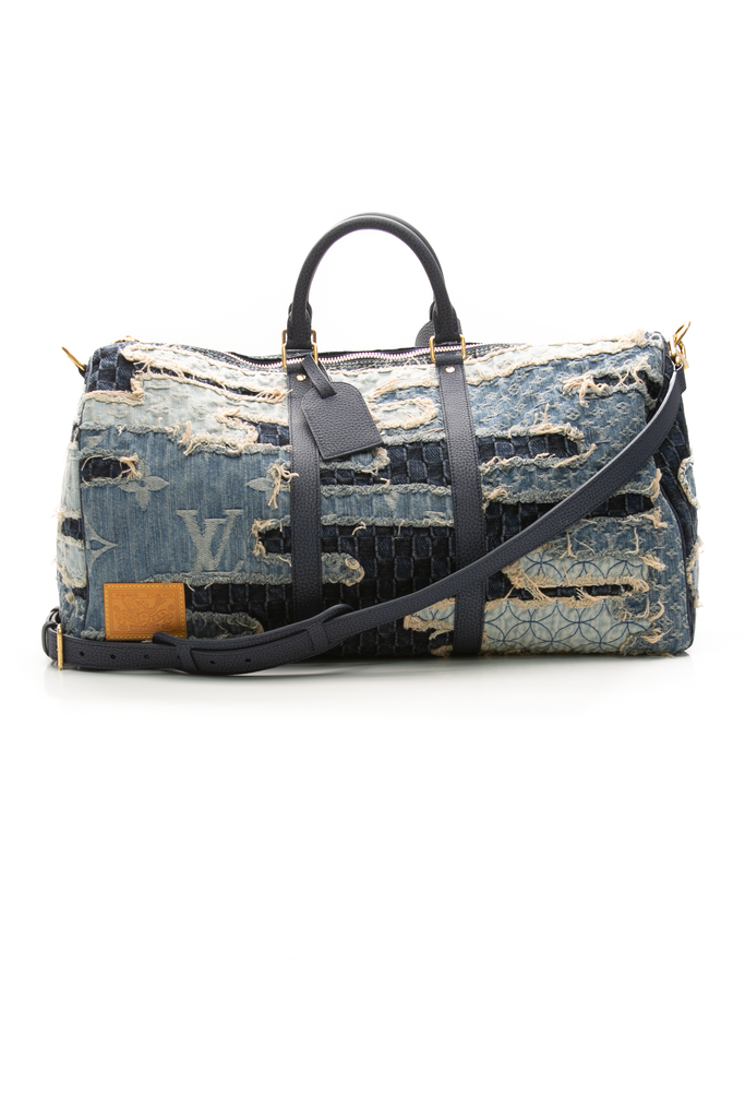 Louis Vuitton x Nigo Denim 50 Bandouliere Bag - Couture USA