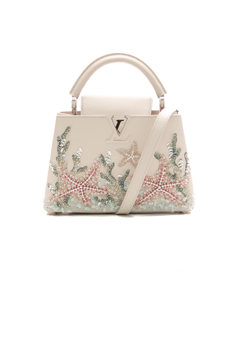 Louis Vuitton Undersea Beaded Capucines BB Bag - Couture USA Louis Vuitton Undersea Beaded Capucines BB Bag - Couture USA