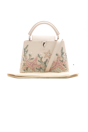 Undersea Beaded Capucines BB Bag