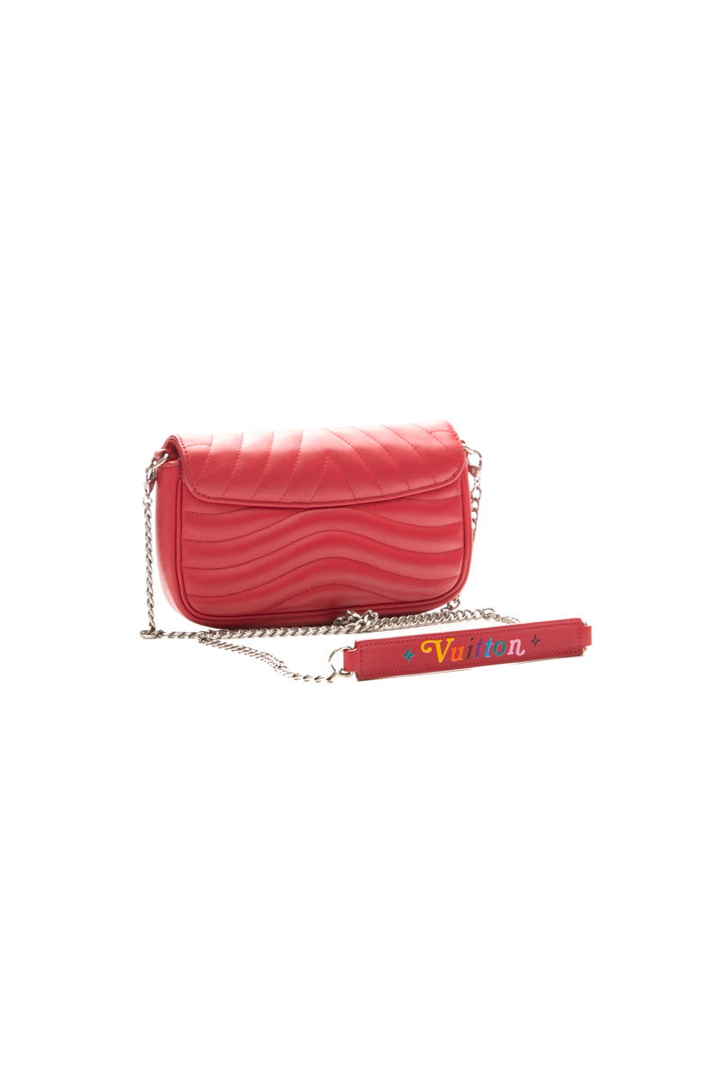New Wave Chain Pochette Bag