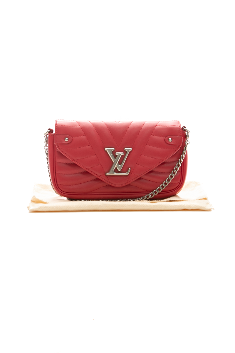 New Wave Chain Pochette Bag