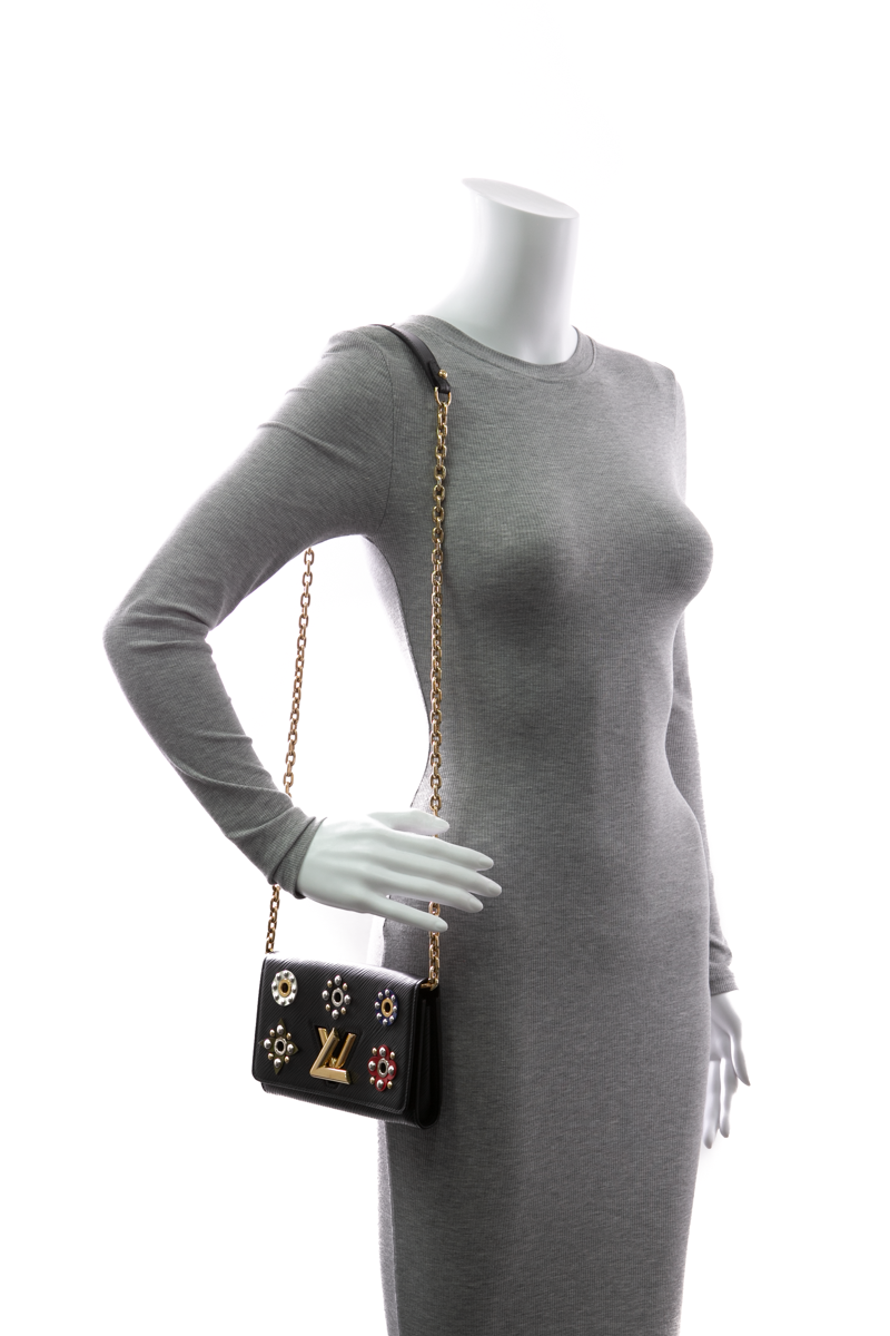 Louis Vuitton Mechanical Flowers Twist Wallet On Chain Bag Louis Vuitton Mechanical Flowers Twist Wallet On Chain Bag