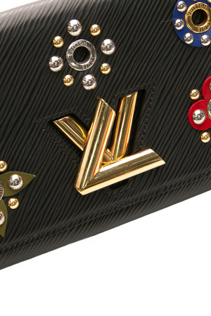 Mechanical Flowers Twist Wallet On Chain Bag