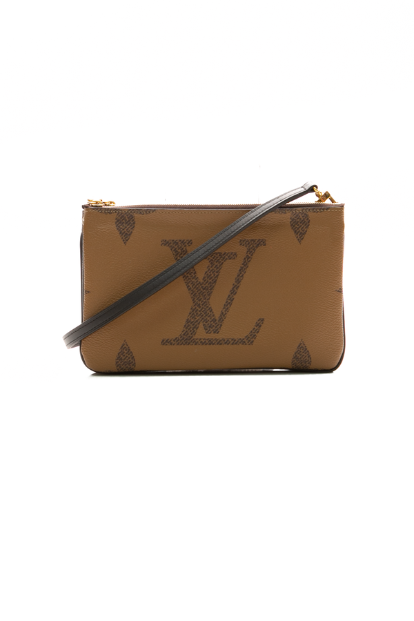 Louis Vuitton Double Zip Pochette Bag - Couture USA