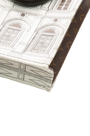 x Fornasetti Architettura Petit Sac Plat