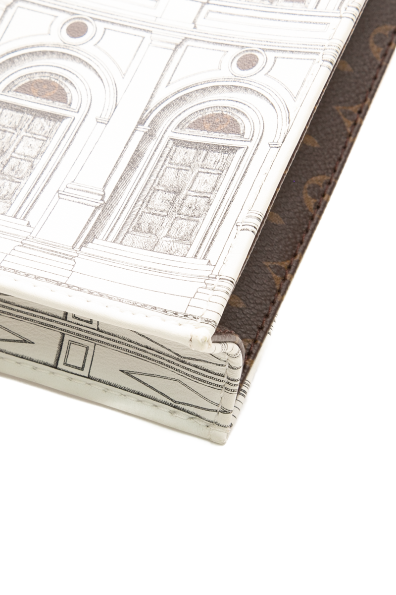 x Fornasetti Architettura Petit Sac Plat