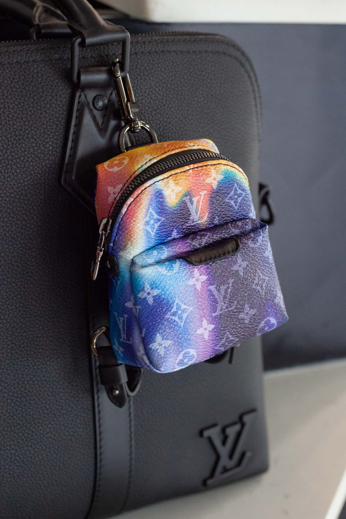 Sunset Backpack Bag Charm