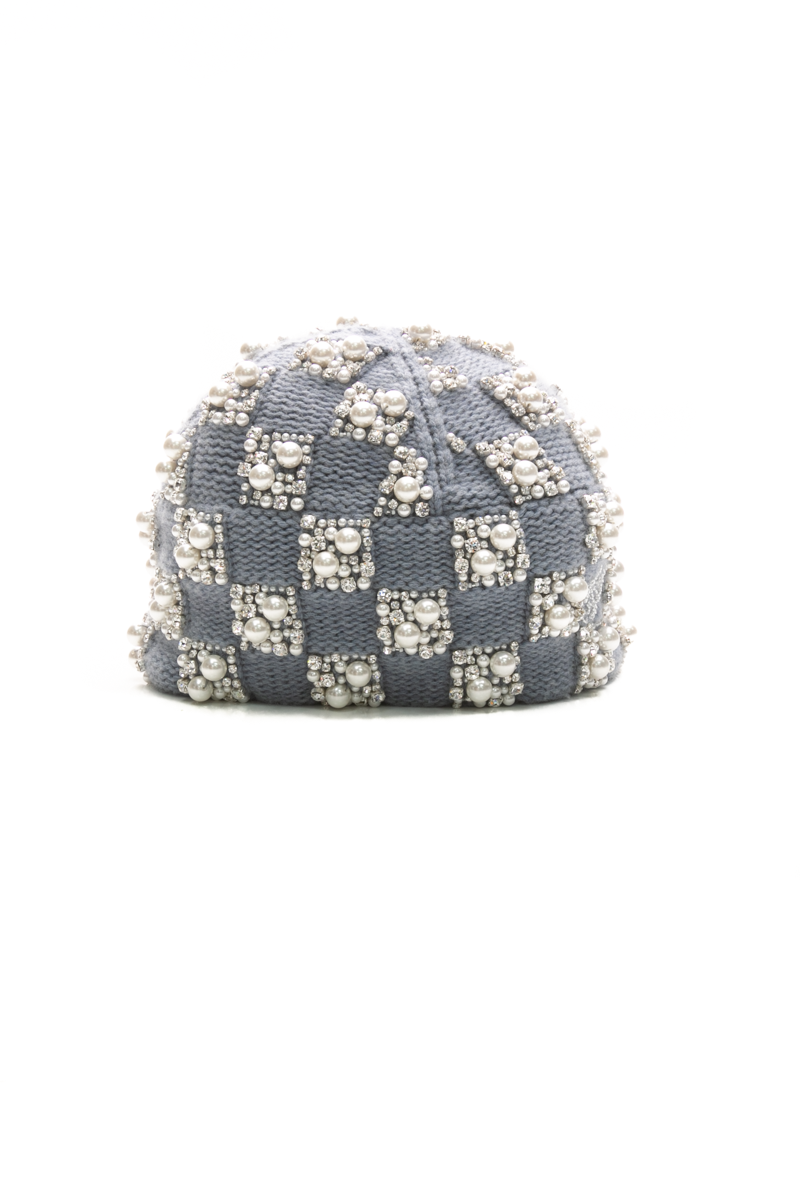 Louis Vuitton Runway Crystals Beanie - Couture USA