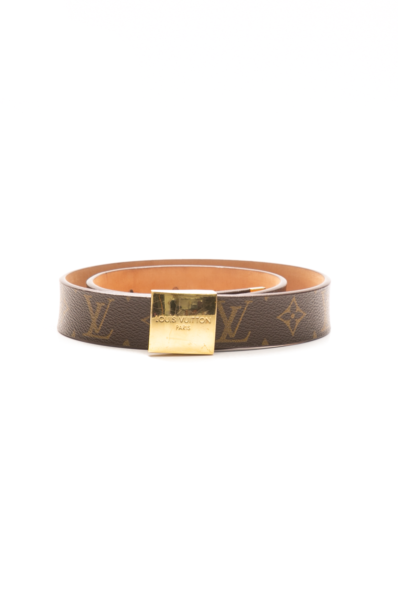 Louis Vuitton Vintage Ceinture Carre Belt - Size 30  display picture 1