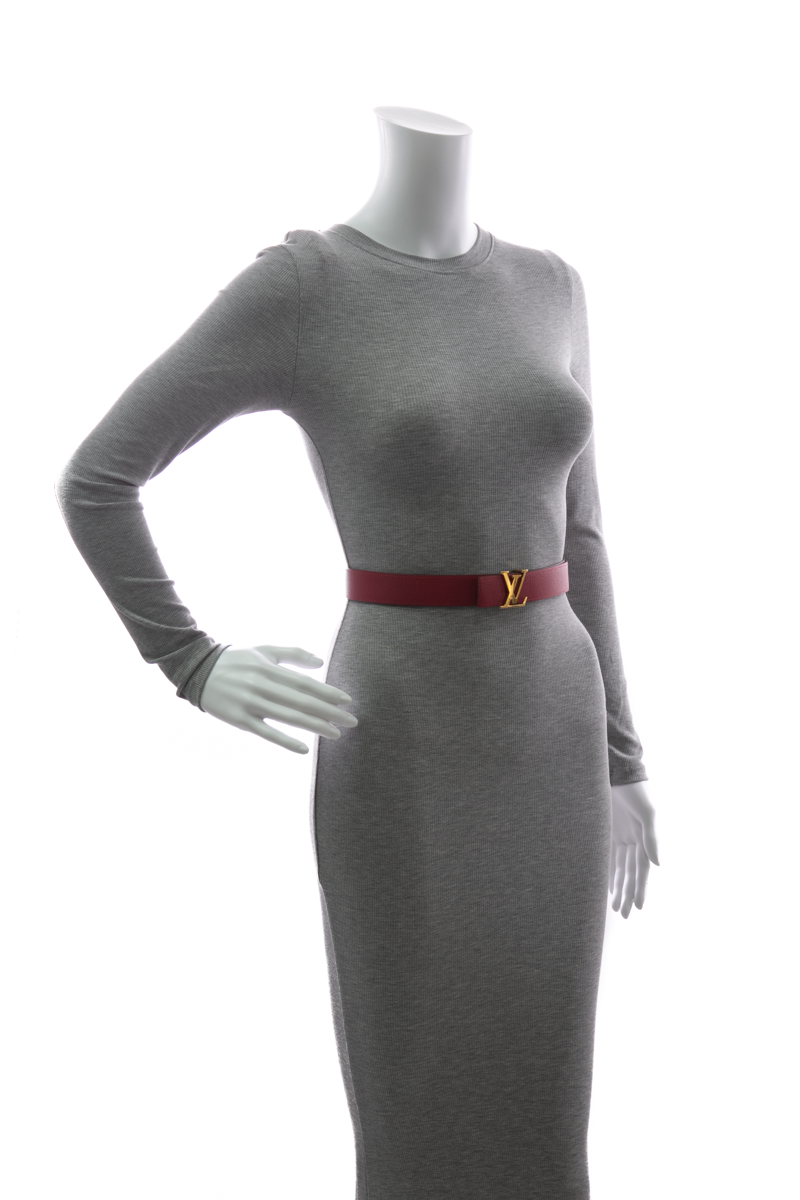 Reversible LV Initiales 30mm Belt - Size 34