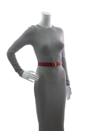 Reversible LV Initiales 30mm Belt - Size 34