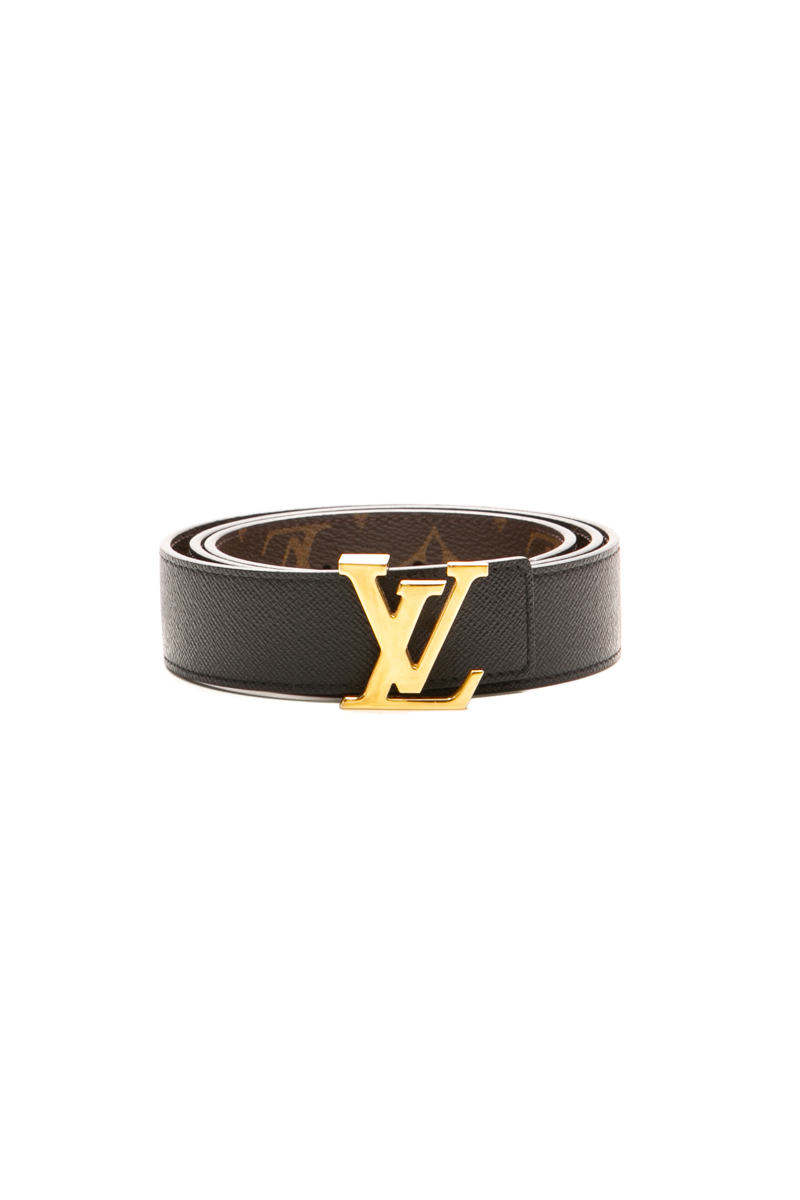 Louis-Vuitton-LV-Initiales-30mm- Reversible-Belt-Size-32-296734