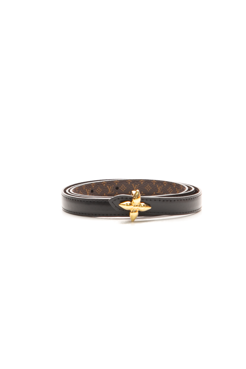Louis-Vuitton-LV-Mini-Flowergram-15mm- Reversible-Belt-Size-36-298042