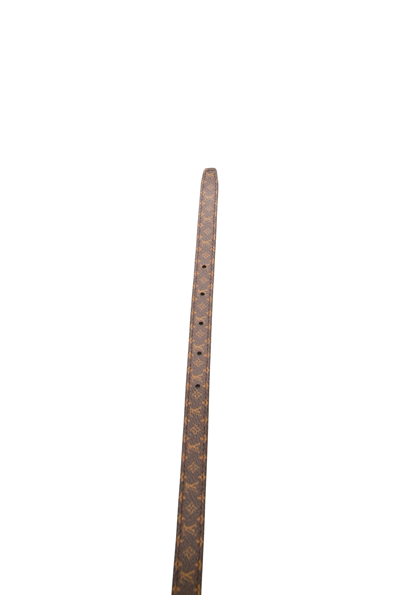 LV Mini Flowergram 15mm Reversible Belt - Size 36