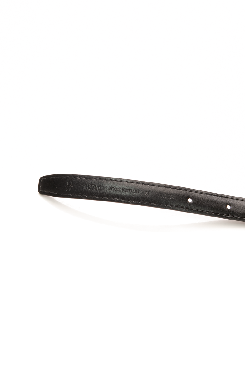 LV Mini Flowergram 15mm Reversible Belt - Size 36