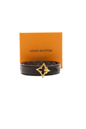 LV Mini Flowergram Reversible Belt - Size 36