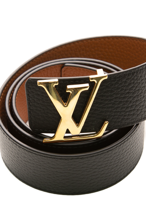Reversible LV Initiales 40mm Belt - Size 38