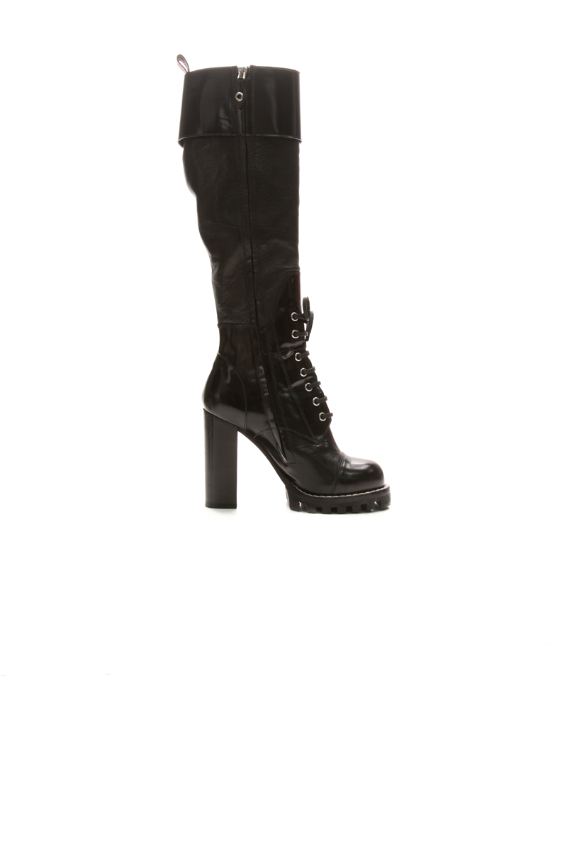 Star Trail Lace Up Boots - Size 37