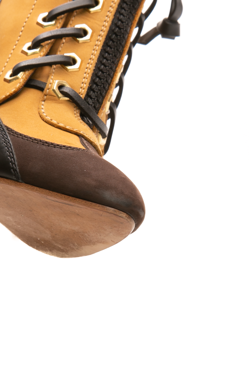 Laureate Lace Up Half Boots - Size 37