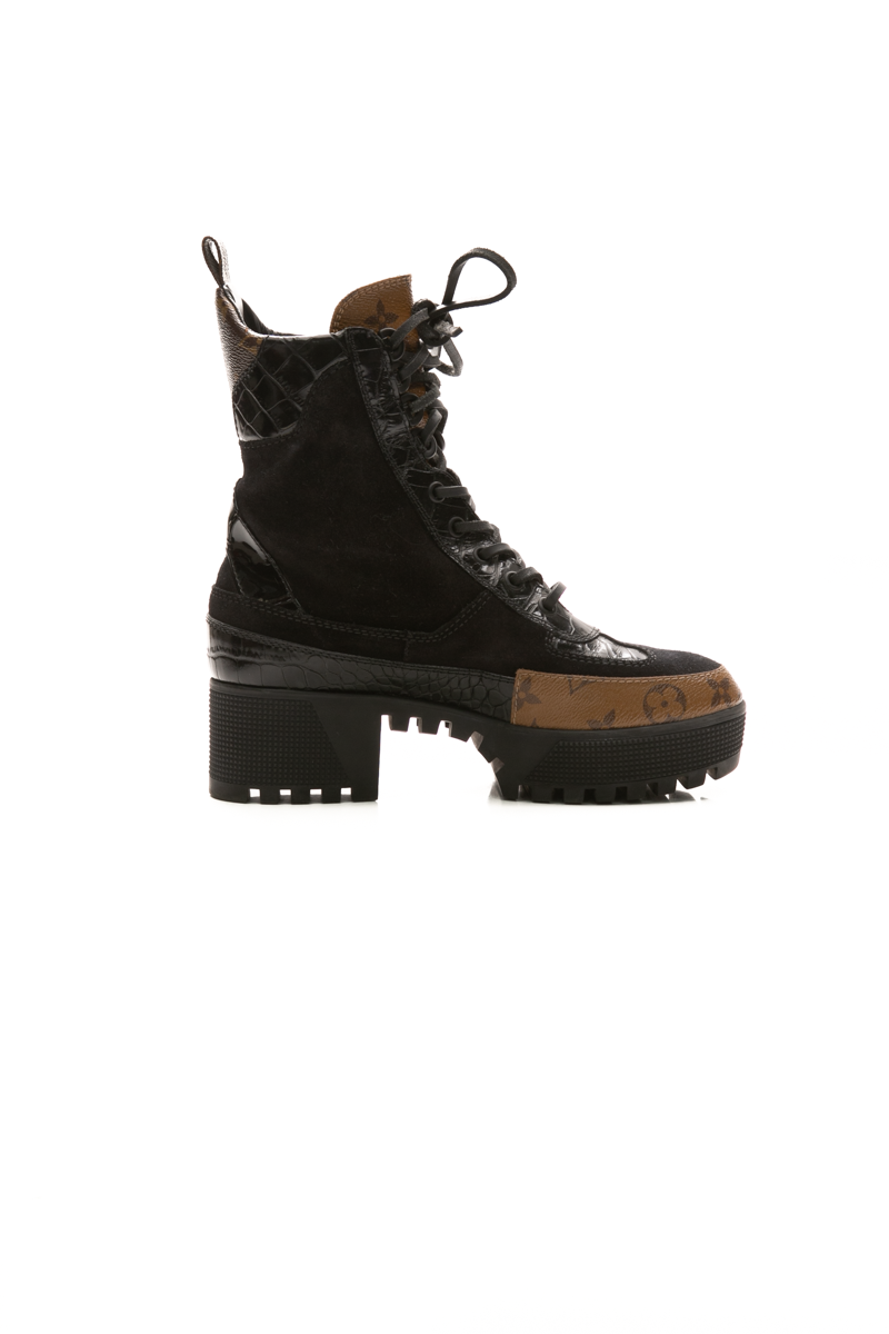 Laureate Platform Desert Boots - Size 36