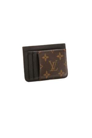 LV Side Up Card Holder