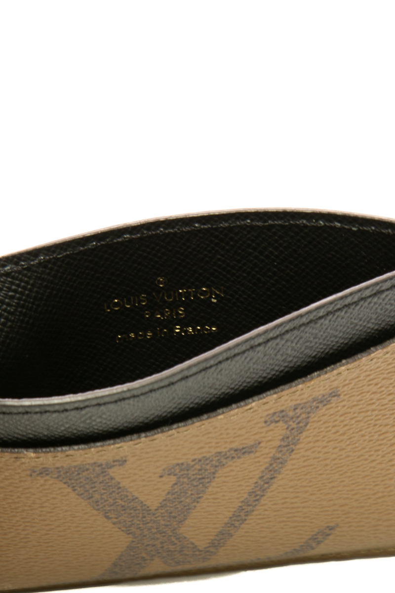 LV Side Up Card Holder