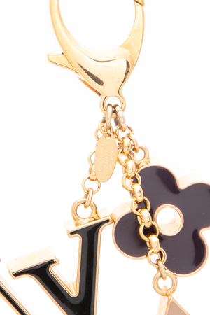Fleur De Monogram Bag Charm