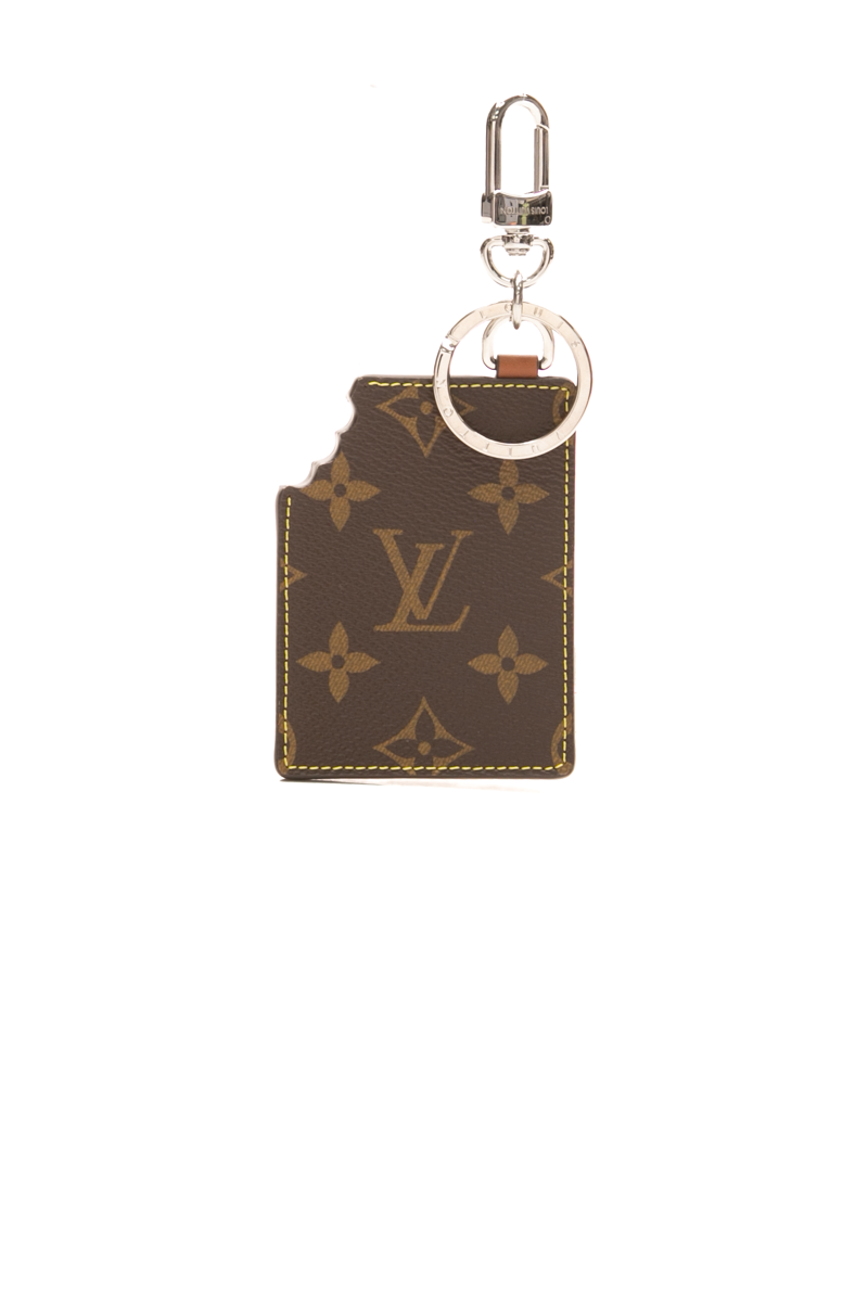 LV Chocolate Bar Key Holder and Bag Charm