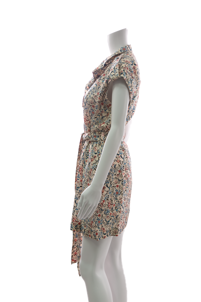 Floral Shirt Dress - Size 38