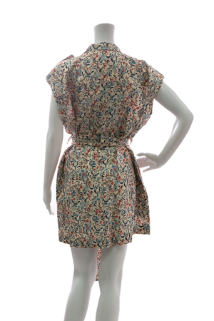 Floral Shirt Dress - Size 38