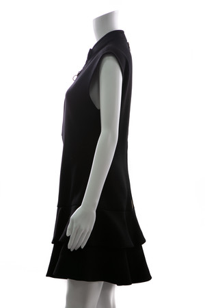 Ruffled A Line Dress - Size 40