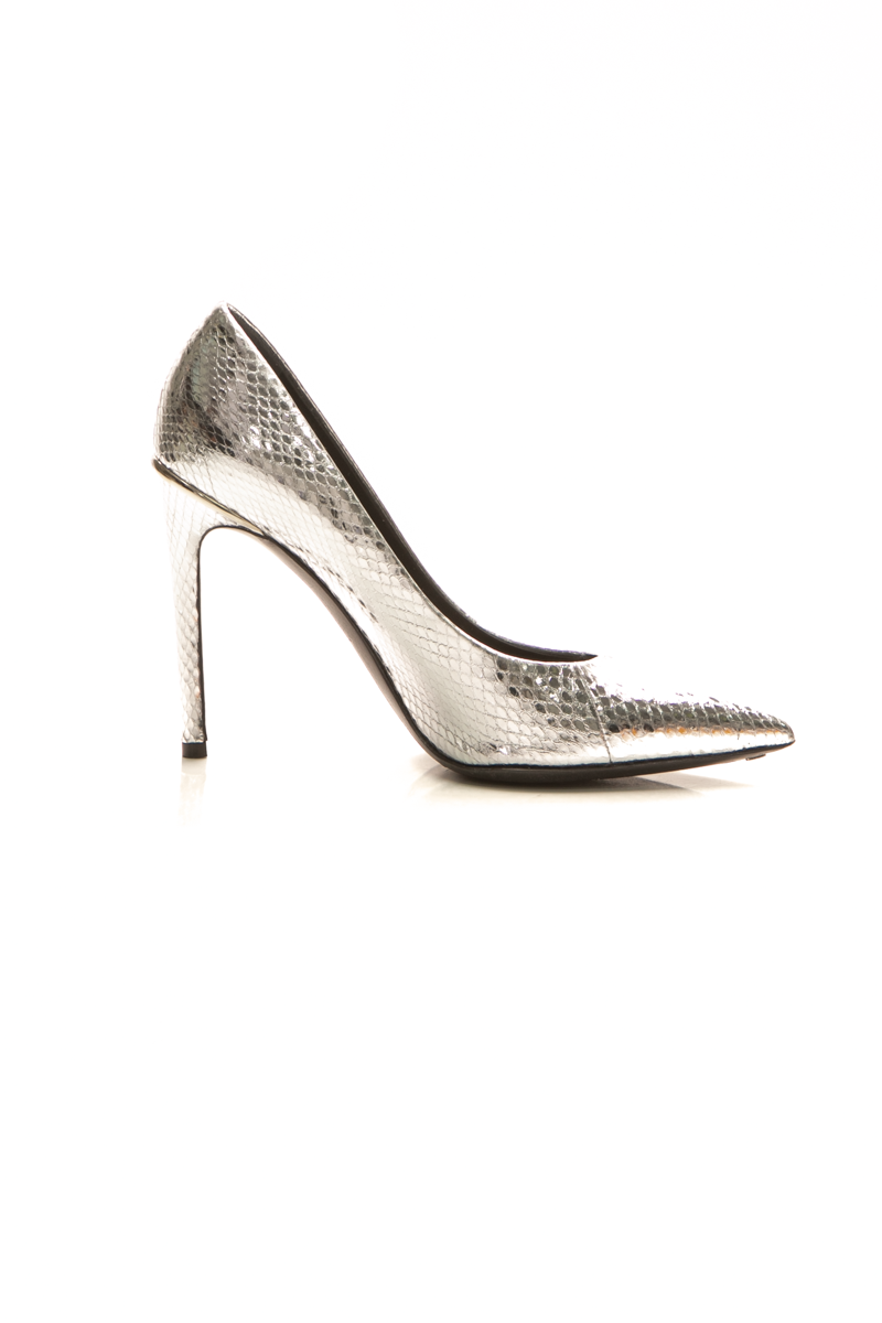 Snakeskin Pumps - Size 36.5