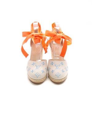 Starboard Wedge Espadrilles - Size 38.5