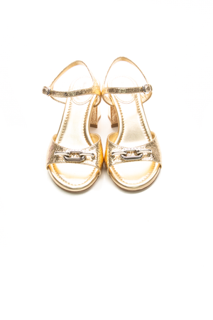 Chain Edge Sandal - Size 36.5