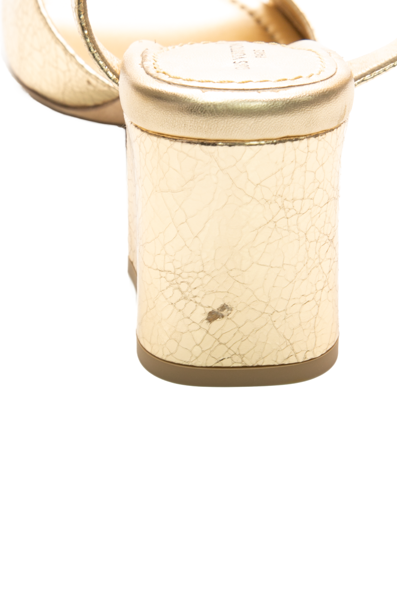 Chain Edge Sandal - Size 36.5