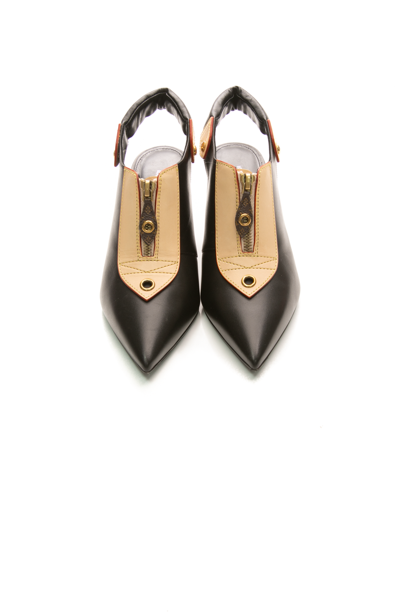 Louis-Vuitton-Allure-Slingback-Pumps- Size-36.5-295091
