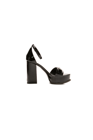 Platform Heel Sandals - Size 39