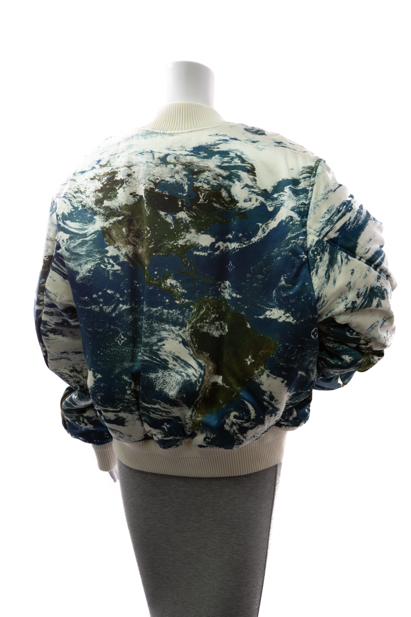 Worldmap Bomber Jacket - Size Large