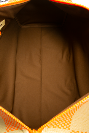 Raffia Keepall 50 Bandouliere Bag