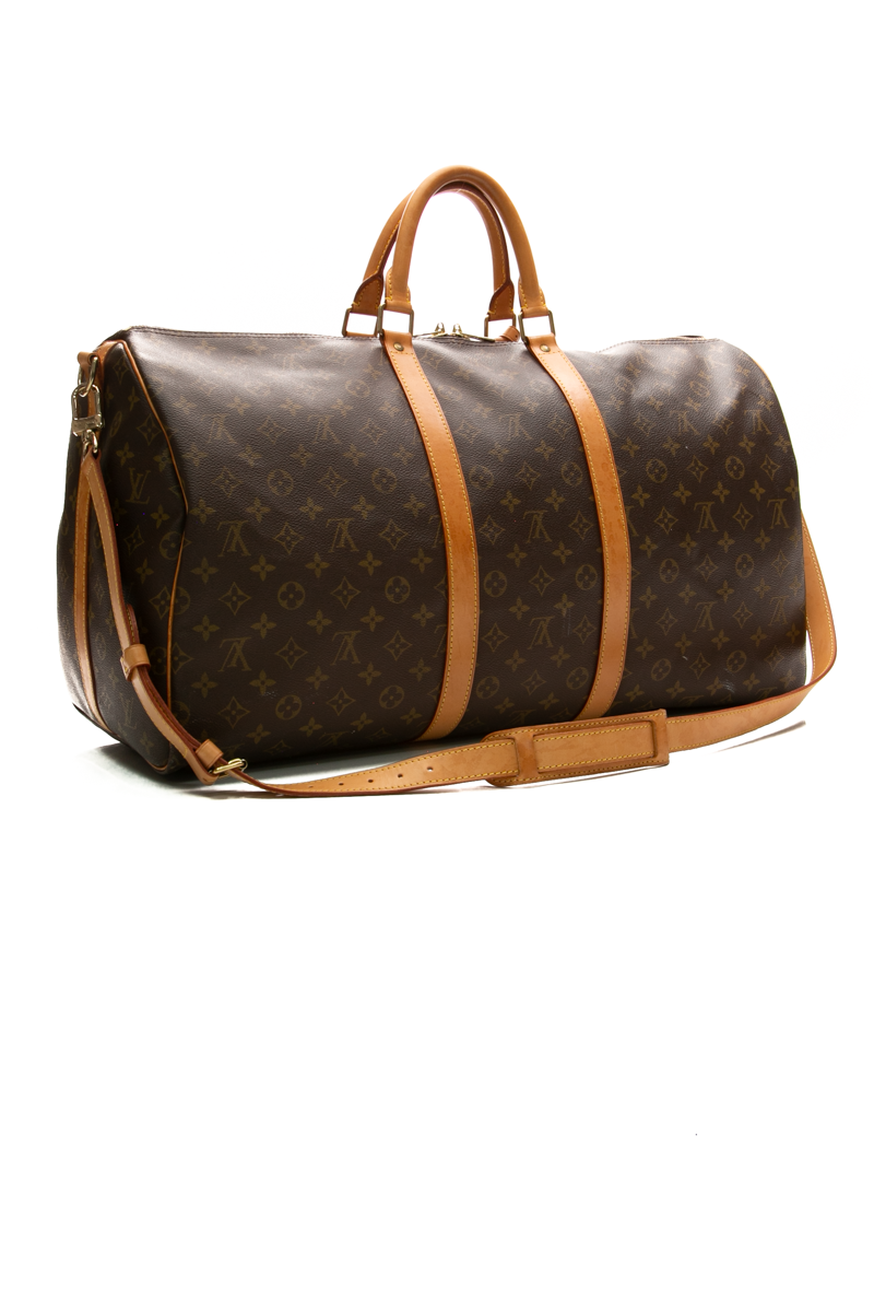 Vintage Keepall 55 Bandouliere Travel Bag