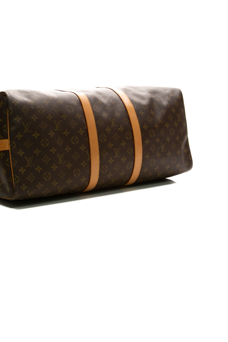 Vintage Keepall 55 Bandouliere Travel Bag