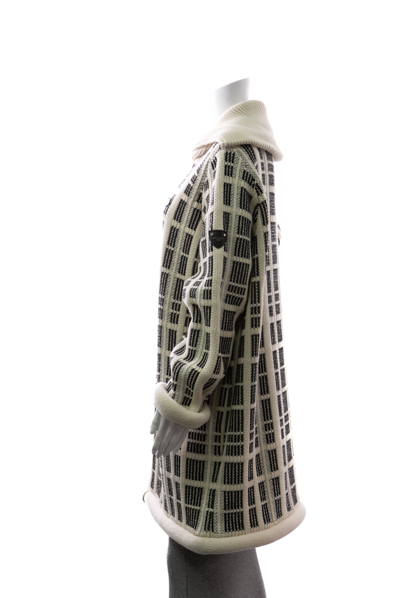 Knit Poncho Sweater - Size M