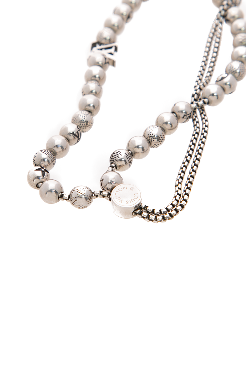 Damier Staples Ball Necklace