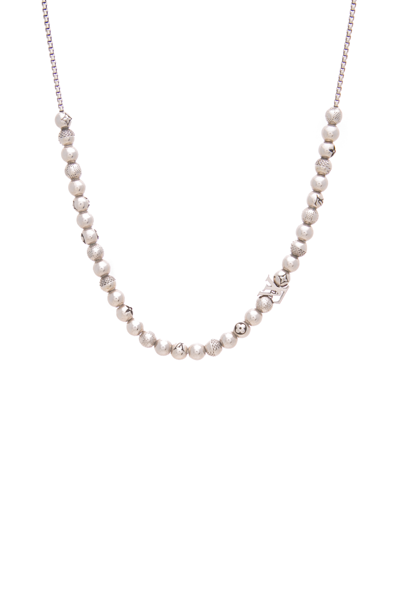 Louis-Vuitton-Damier-Staples-Ball- Necklace-299921