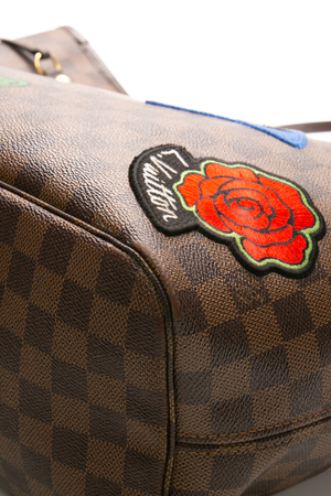 Patches Neverfull MM Tote Bag