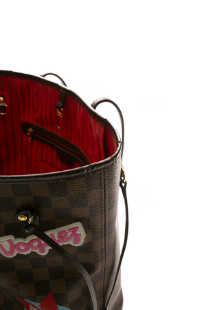 Patches Neverfull MM Tote Bag