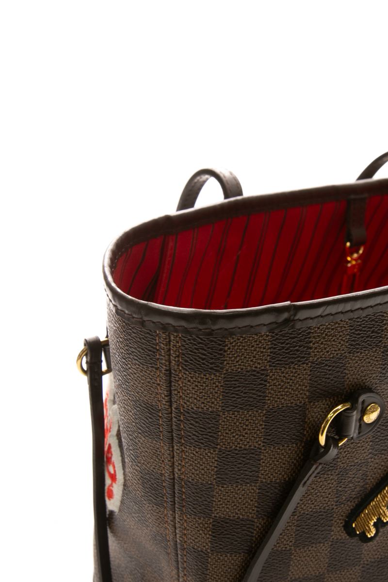 Patches Neverfull MM Tote Bag