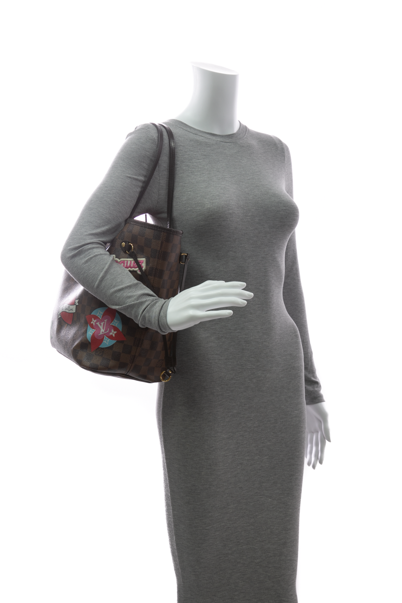 Patches Neverfull MM Tote Bag